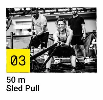 50 m Sled Pull