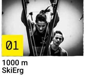 1000 m SkiErg