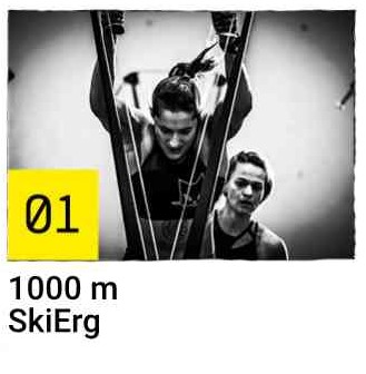1000 m SkiErg