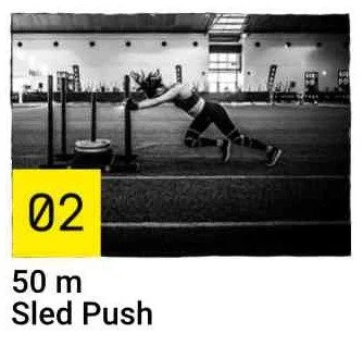 50 m Sled Push