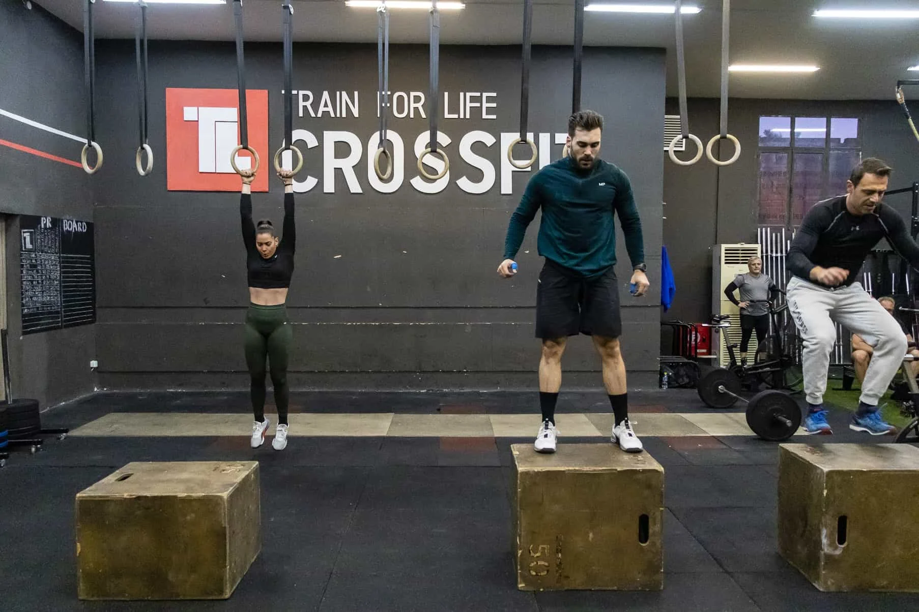 TFL atlhetes training